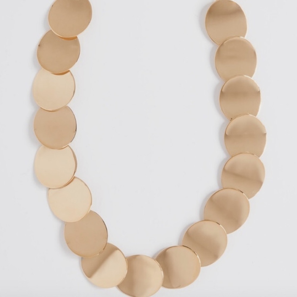 Kate Spade Gold Standard Disc Necklace